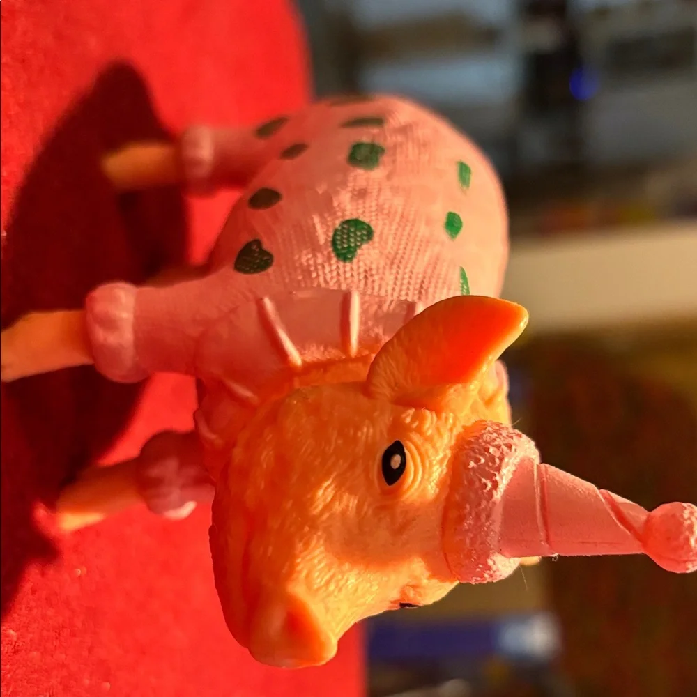 Charming Pink Pig Cake Topper